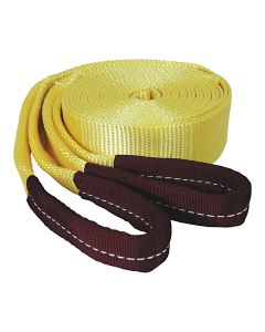 KTI73810 image(1) - K Tool International Tow Strap With Looped Ends 2in. x 20ft. 15,000 lbs