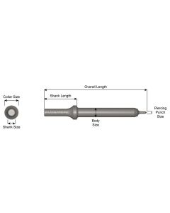 Ajax Tool Works PUNCH SCREW NO 10