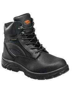 Avenger Work Boots Framer Series - Men's High-Top Boot - Steel Toe - IC|EH|SR|PR - Black/Black - Size: 14M