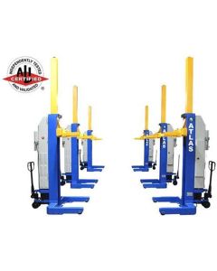 ATEML-6045BC image(0) - 99000 LB ALI CERTIFIED BATTERY POWERED MOBILE COLUMN LIFT