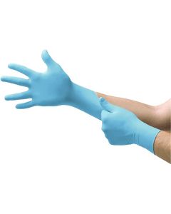 MFX92134M-CASE image(0) - Microflex Nitrile Exam Glove with Textured Fingers