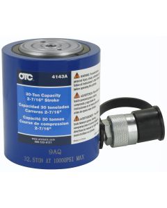 OTC4143A image(0) - OTC Hydraulic Single Acting Cylinder, 30 Ton "Shorty"