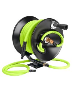 LEGL8650FZ image(0) - Legacy Manufacturing Flexzilla Manual Air Hose Reel, Open Face, Fixed