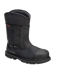 FSIA7801-8.5W image(0) - Avenger Work Boots A-MAX Series - Men's Met Guard 8" Work Boot - Carbon Toe - CN | EH | PR | SR - Brown - Size: 8.5W