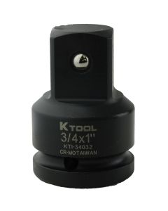 KTI34032 image(2) - K Tool International SOC ADAPTOR IMP 3/4" FEMALE 1" MALE