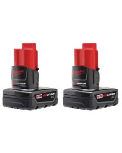 MLW48-11-2412 image(1) - Milwaukee Tool M12 REDLITHIUM XC Battery Two Pack