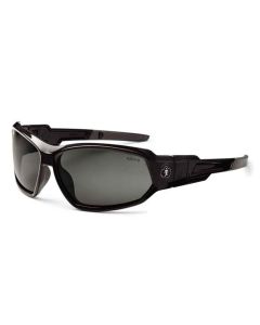 ERG56033 image(0) - Ergodyne LOKI Anti-Fog Smoke Lens Black Safety Glasses Sunglasses