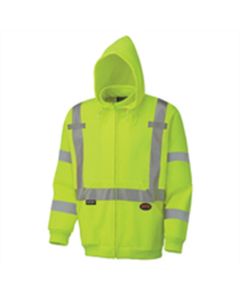 Pioneer Pioneer - Hoodie - Hi-Viz Polyester Fleece - Hi-Viz Yellow/Green - Size 3XL