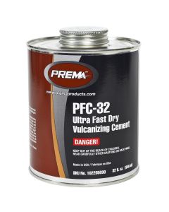 PRMPFC32-1 image(1) - PREMA Ultra Fast Dry Vulcanizing Cement 32 fl. Oz Can