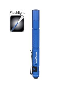 Mini-TAC Flashlight - Blue - 2 AAA Batteries
