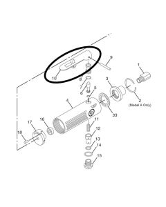 CPTCA144879 image(0) - Chicago Pneumatic Chicago Pneumatic Lever-Throttle (Replacement Part