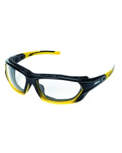 SRWS70000 image(0) - Sellstrom Sellstrom - Safety Glasses - XPS530 Series - Clear Lens - Yellow/Black Frame -  AF/HC -  Sealed
