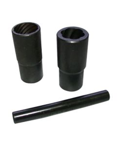 LTI4300 image(0) - Milton Industries LTI Tool By MIlton 1/2" Drive 3-Piece Twist Socket Lug Nut Removal System