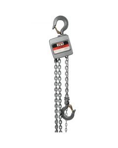 JET133110 image(0) - Jet Tools 1-Ton Aluminum Hand Chain Hoist with 10' Lift - AL100-100-10