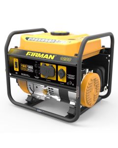 FRGP01202 image(0) - Open Frame 1300/1050W Recoil Gasoline Powered Portable Generator with 12V Outlet
