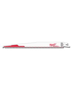 MLW48-01-6036 image(0) - Milwaukee Tool 25-PK OF 9" 14 TPI TORCH THICK METAL CUTTING SAWZALL RECIP SAW BLADES