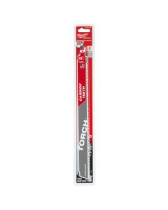 MLW48-00-5303 image(0) - Milwaukee Tool 12" 8TPI The TORCH with Carbide Teeth 3PK