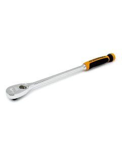 KDT81361T image(1) - GearWrench 1/2" Dr 90T Cushion Grip Long Handle Ratchet