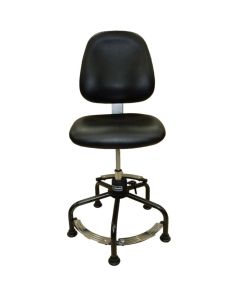 ShopSol Workbench Big & Tall Chair Ind. Vinyl 400 lbs Cap