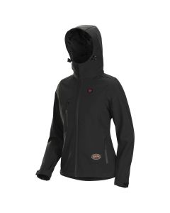 SRWV3210570U-S image(0) - Pioneer Pioneer&reg; - Women's Heated Softshell Jacket - Black - Size S