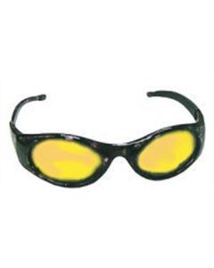 SAS5196 image(0) - SAS Safety Stingers High Impact Safe Glasses, w/ Tortoise Frames/Yellow Lens