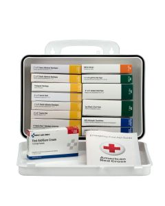 First Aid Only 16 Unit First Aid Kit Plastic Case