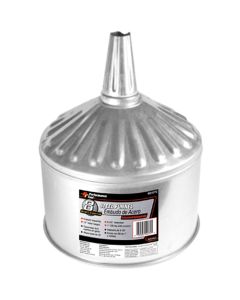 WLMW54272 image(0) - Wilmar Corp. / Performance Tool 8QT Steel Galvanized Funnel