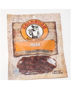 Gold Rush Jerky Mild 2.85 oz. Beef Jerky - 12 Count (3 lbs.)