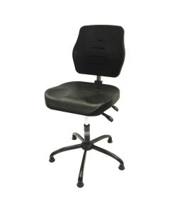 ShopSol Workbench Chair, Polyurethane, Deluxe, Low