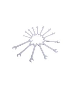 SUN9914MA image(1) - Sunex 14-PC Metric Wrench Set, Full Polish