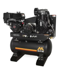 MTMAG2-SH13-30ME image(0) - Mi-T-M 30-Gallon Two Stage Gasoline Combination Air Compressor/Generator