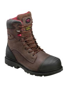 Avenger Work Boots Avenger Work Boots - Hammer 600G Series - Men's 8" Boots - Carbon Nano-Fiber Toe - IC|EH|SR|PR - Brown/Black - Size: 10W