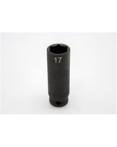 VIM 17MM X 3/8'' DR. CR-MO IMPACT SOCKET - DEEP