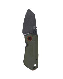 CRK6277 image(0) - CRKT (Columbia River Knife) Overland Compact Knife Outdoor Plain Edge, Frame Lock, G10, Stainless Steel,