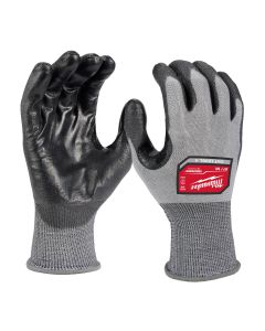 Milwaukee Tool Cut Level 4 High Dexterity Polyurethane Dipped Gloves - M