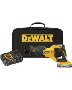 DWTDCS382H1 image(0) - DeWalt 20V MAX* XR&reg; Brushless Cordless Reciprocating Saw Kit With DEWALT POWERSTACK&trade; 5.0 Ah Battery