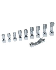 LIS12030 image(1) - Lisle Flare Nut Socket Set, 10 pc.