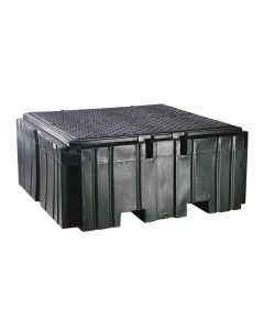 NPGPAK735-BK-WD image(0) - New Pig PIG Poly IBC Tote Spill Containment Pallet