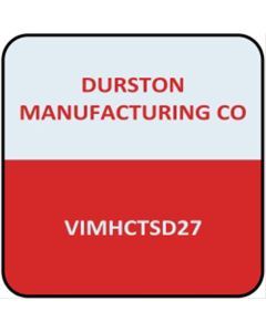 VIMHCTSD27 image(0) - T27 Half Cut Security Driver Bit, Tamper Proof, 1/4" Square Driver, 3/4" OAL