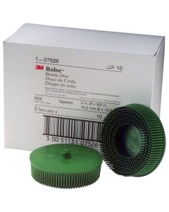 MMM7526 image(0) - 3M DISC ROLOC BRIS 50GR 3" 10/BOX GREEN