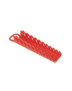 11 Tool Stubby Wrench Gripper, Red