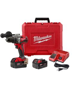 MLW2902-22 image(0) - Milwaukee Tool M18 1/2" Brushless Hammer Drill Kit