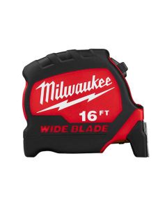 MLW48-22-0216 image(0) - Milwaukee Tool 16' Wide Blade Tape Measure