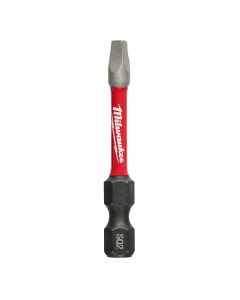 MLW48-32-4172 image(1) - Milwaukee Tool SHOCKWAVE 2&rdquo;Impact Square Recess #2 Power Bits (25 PK)