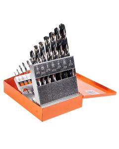 KNK15KK5 image(0) - KnKut KnKut 15 Piece Jobber Length Drill Bit Set 1/16"-1/2" by 32nds