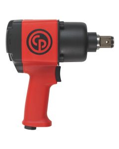 CPT6773 image(0) - Chicago Pneumatic Chicago Pneumatic CP6773 - 1 Inch Air Impact Wrench, Pistol Handle, Max Torque Reverse Output 1200 ft. lbf / 1630 Nm, 6300 RPM, Twin Hammer