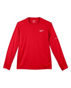 MLW415R-2X image(0) - Milwaukee Tool WORKSKIN LIGHT LS SHIRT - RED 2X