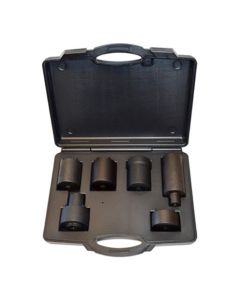 CAL839 image(0) - Horizon Tool 6-pc 4WD Locknut Socket Set