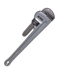 KTI49118 image(1) - K Tool International Aluminum Pipe Wrench 18&rdquo;