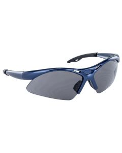 SAS540-0301 image(0) - SAS Safety Diamondback Safe Glasses w/ Blue Frame and Shade Lens